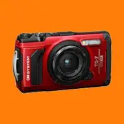 OM SYSTEM Tough TG-7 Digital Camera (Red) - Brand New