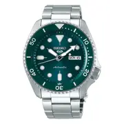 Seiko Automatic Green & Silver Watch SRPD61