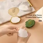 Mini Soap Travel-sized Soap for Hand on the Go Scented Mini Soap Sheets Bath