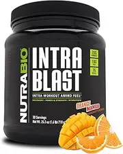 NutraBio NutraBio Intra Blast Orange Mango 30 Servings