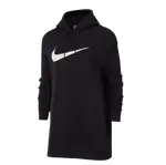 【滿2件再95折】【毒】NIKE NSW SWSH HOODIE OSFT 連帽上衣 經典LOGO 長板寬鬆 黑白 女款 AV8291-010