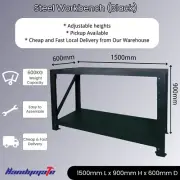 1.5M Heavy Duty Garage Warehouse Steel Work Bench Storage Racking