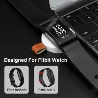 在飛比找Yahoo!奇摩拍賣優惠-新款適用fitbit insprie 2/Ace 3手錶充電