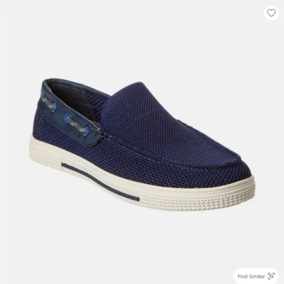 Kenneth Cole Reaction Trace SLIP ON MEN'S SHOES COLOR NAVY SIZE 8.5M NIB