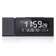 Night Light Digital Alarm Clock Color LED Changing FM Radio Temperature2960
