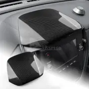 REAL HARD Carbon Central Control Top Panel Cover Black For Subaru WRX 2022-2024