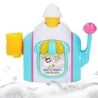 Bubble Ice Cream Maker Bath Toy Bath Bubble Machine for Kids Water Bathtub Toy