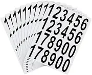 LUTER 10 Sheets of Waterproof Adhesive Mailbox Number Stickers for Mailbox, Home, Door, Address Number, Indoor or Outdoor (5 cm)
