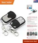 Emergency 2-Pack 433.92MHz Garage Remote Cloner - Secure Keychain Transmitter