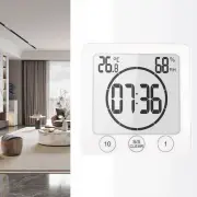 Brand New Bathroom Kitchen Countdown Timer Alarm Digital Clock Humidity Display