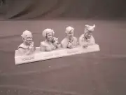 Spaceballs Mini Bust Display (Yogurt, Princess Vespa, Lonestarr, Barf)