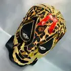 Mil Mascaras Semi Professional Grade Wrestling Lucha Libre Mascara Leopard Print