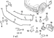 Genuine Porsche Wire Harness 9Y0-972-155-GS