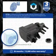 Boost Pressure Control Valve fits MINI ONE R56 1.6D 09 to 10 Blue Print Quality