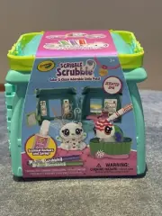 Crayola Scibble Scrubbies Scented Spa playset NEW