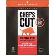 Chef's Basics Chef's Cut Chipotle Pepper Steak Jerky 2.5 oz. CCR00501