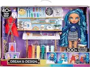 Rainbow High Dream & Design Fashion Studio Playset - Fashion Designer Playset with Blue Skyler Bradshaw Doll and Easy No Sew Fashion Kit - Great for Kids 4-12 Years Old & Collectors