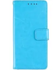 LCEHTOGYE Cover for Motorola Edge 40, PU Bracket Shell Back Case Bumper Protective Case for Motorola Edge 40-YSFM - Tblue