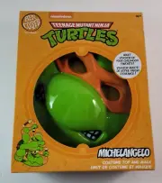Ben Cooper TMNT Ninja Turtles Michelangelo Halloween Costume Mask Adult One Size