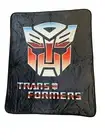 Hasbro Transformers Autobot Symbol 80's Cartoon Throw Blanket