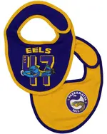 Eels NRL Baby Bib 2 Pack