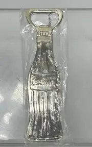 Hobbleskirt Bottle Design Steel Coca-Cola Bottle Opener NEW