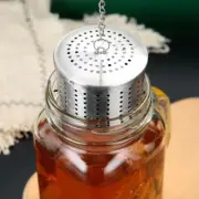 Stainless Steel Tea Strainer Mesh Filter Home Kitchen Leaf Spice Herbal Teapot