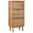 Shoe Cabinet OTTA Drawers Wood Hallway Entry Shoes Storage Rack Shelf Organiser