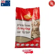 Feline First Clumping Cat Litter 7.5kg, Gentle And Clean Clumping Litter, Absorb