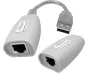 ENS USB Extender via RJ45, up to 150ft, USB over Ethernet, Trans & Receiver