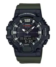 Casio Analog-Digital Resin Band Watch HDC700-3A