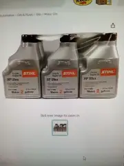 STIHL HP Ultra 2-Cycle 5.2oz/Makes 2Gal Engine Oil - Pack of 6__0781 313 8007