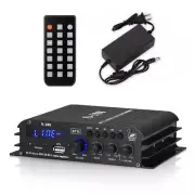 S-188 Audio Power Amplifier 2.1CH BT5.0/RCA/AUX Multiple Audio Inputs Support