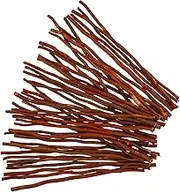 ULDIGI 50pcs Natural Dried Tree Branches for DIY Crafts Rustic Wood Sticks for Home Decor Long Twigs for Floral Arrangements and Creative Projects for