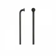 CN Bulk Spokes J-Bend 2.6 (12G) 128mm Black