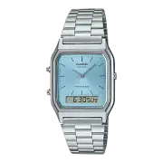 Orologio CASIO Edgy Collection AQ-230A-2A1MQYES Silver Ice Blue