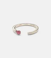 [Sydney Evan] Sydney Evan Match 14kt gold ring with rubies N gold