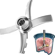 Compatible with ninja Creami Blade,Replaces NC301 NC300 NC299AMZ Series Ice Creami Stainless Steel Paddle Blade, Creami Replacement Blade Compatible with ninja NC300 NC301 CREAMi Ice Cream Maker