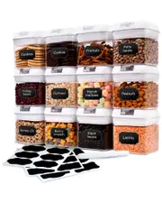 Cheer Collection 12pc Airtight Food Storage Container Set