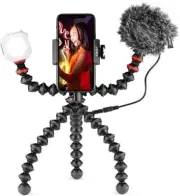JOBY GorillaPod Mobile Vlogging Kit (Smartphone Rig, Wavo Mobile Mic, Beamo +