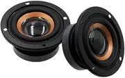 Audio Replacement Woofer,1 Pair Speaker Audio Woofer 2 Inches Replacement | Entertainment Speaker Round Audio Woofer Left and Right Channels for Game, Music