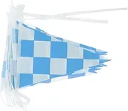 OKUMEYR Decorative Flags Checkered Racing Flags for Birthday Decorations Car Parties