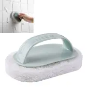 Kitchen Sponge Bathtub Pool Scrub Brush Strong Scouring Washing Cleaning Brush