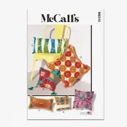 CozyCraft Pillow Kit: Multicolor M8310, One-Size Sewing Pattern