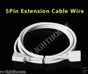 6 ft or 2m RGB Extension for RV LED Light strips 5050 5 Pin Dual Strips LED