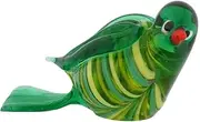 [Glass Of Venice] Murano Glass Dove Bird - Green