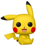Pop! Funko Figurine Pokemon Pikachu Sitting RS #842 Vinyl Collectable Toy 3y+