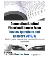 Connecticut Limited Electrical License Exam Review Questions and Answers 2016/17