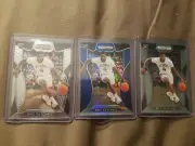 Eric Paschall 3 card lot Prizm Draft BLUE REFRACTOR RC Plus 2 Base Silver Cards