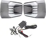 Brilluxa DRL Light, Front Turn Signal Lamp, Compatible with Hilux Revo 2020-2021, LED Driving Indicator Assembly, Daytime Running Signal Light